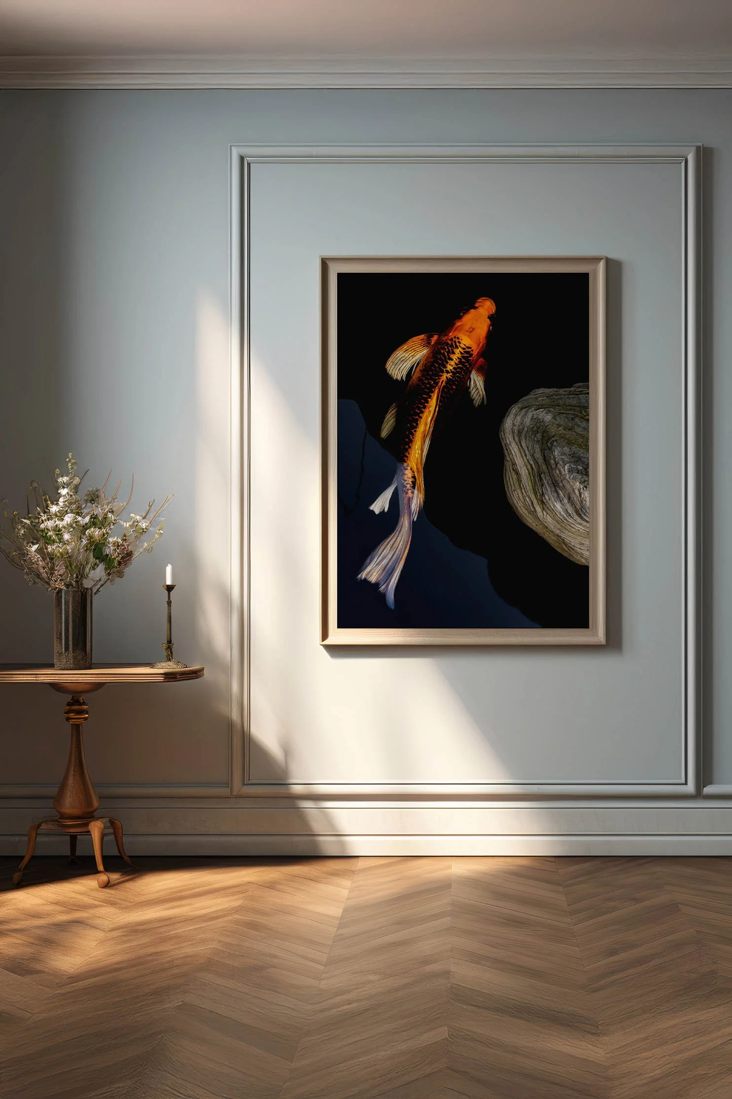 Wavelength - Japanese Koi Fine Art — Tommy Lei Artist | Fine